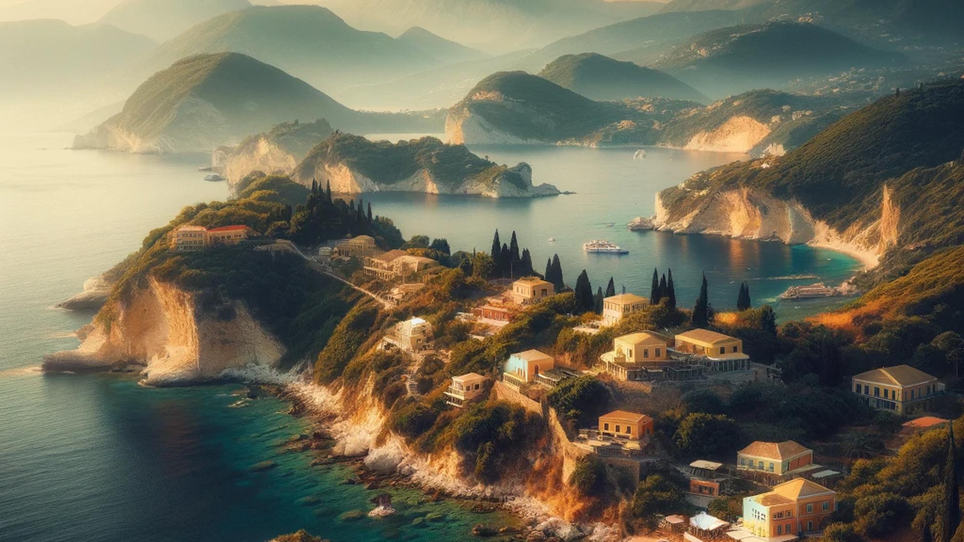 AI-scenic-image-of-Corfus-coastline-highlighting-the-natural-beauty-and-allure-of-the-island Corfu